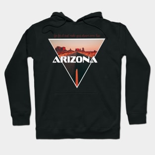 simple arizona roadtrip Hoodie